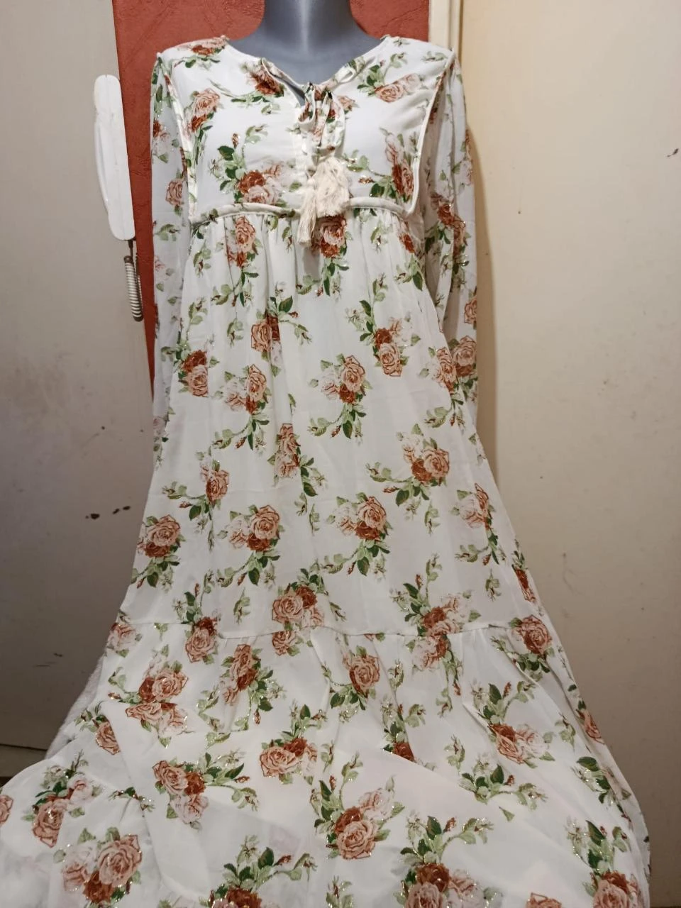 Bohemian chic floral maxi dress size S/M – photo 5